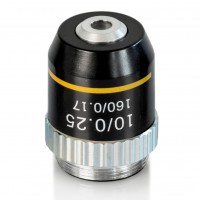 OBB-A3204 Obbiettivo acromatico, 10×/0,25 W.D. 7 mm